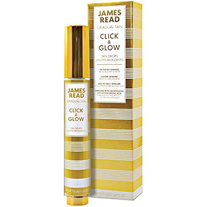 JAMES READ CLICK & GLOW FACE [15 ML]- VEGAN, TRAVEL-FRIENDLY, MULTI-VITAMINS, CONCENTRATED GEL DROPS | BEAUTY & SELF-TANNERS - Image 2
